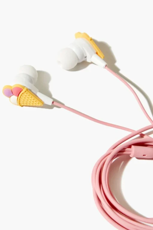 Ice Cream Wired Earbuds