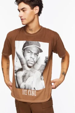 Ice Cube Dip-Dye Graphic Tee