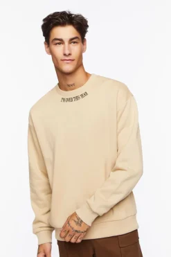 I'M Over This Year Graphic Pullover