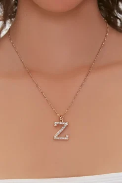 Initial Pendant Necklace