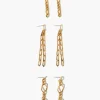 Interlinked Drop Earring Set