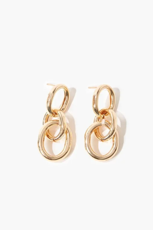 Interlinked Drop Earring Set