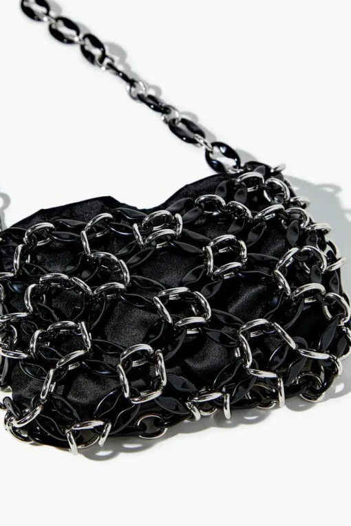 Interlocking Chain Shoulder Bag