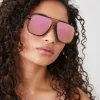 Iridescent Aviator Sunglasses