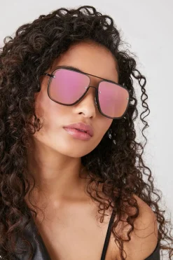 Iridescent Aviator Sunglasses
