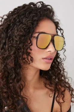 Iridescent Aviator Sunglasses