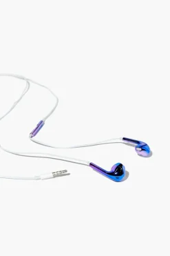 Iridescent Wired Earphones
