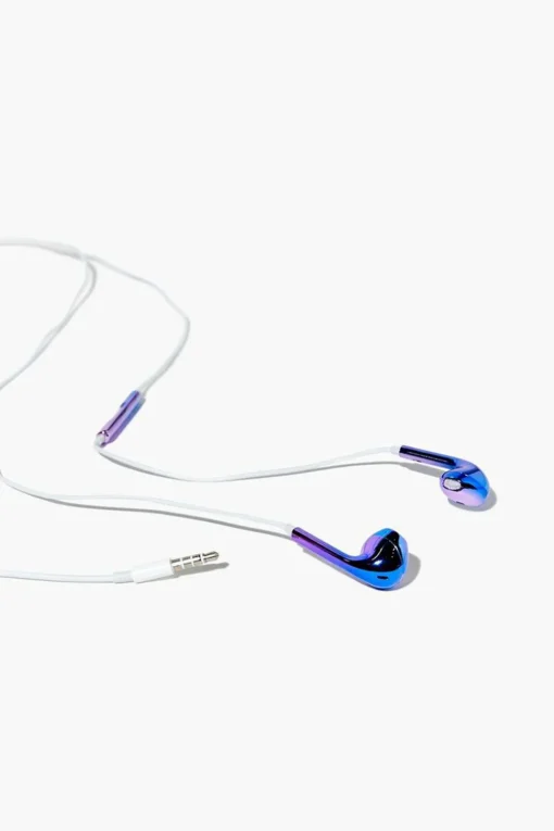 Iridescent Wired Earphones