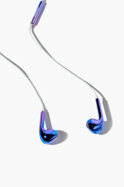 Iridescent Wired Earphones
