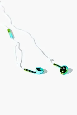Iridescent Wired Earphones