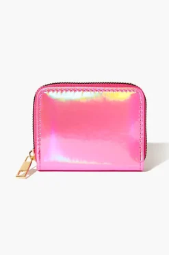 Iridescent Zip Wallet