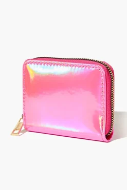 Iridescent Zip Wallet