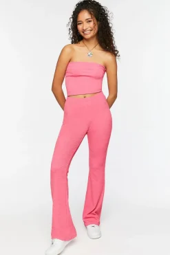 Jacquard Cropped Tube Top