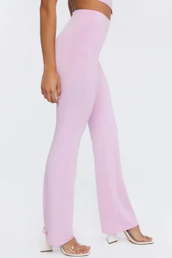 Jersey Knit High-Rise Pants