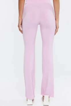 Jersey Knit High-Rise Pants