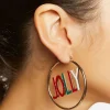 Jolly Hoop Earrings