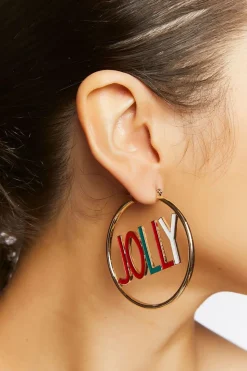 Jolly Hoop Earrings