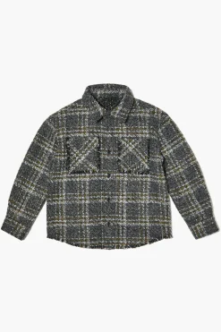 Kids Brushed Plaid Shirt (Girls + Boys)