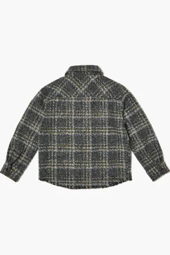 Kids Brushed Plaid Shirt (Girls + Boys)