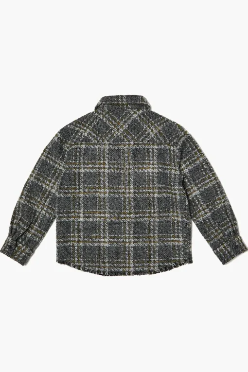 Kids Brushed Plaid Shirt (Girls + Boys)
