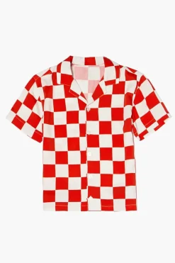 Kids Checkered Print Shirt (Girls + Boys)