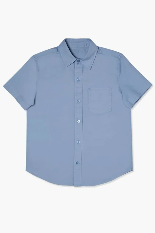 Kids Cotton Pocket Shirt (Girls + Boys)