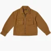 Kids Flap Pocket Bomber Jacket (Girls + Boys)