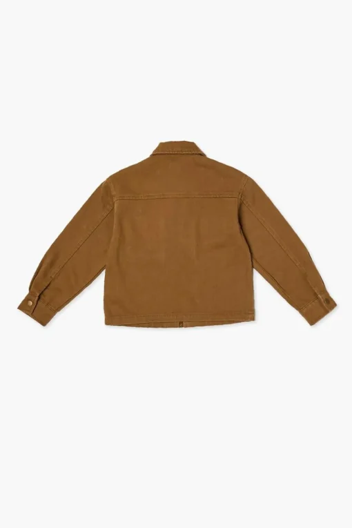 Kids Flap Pocket Bomber Jacket (Girls + Boys)
