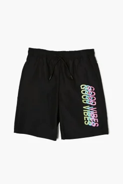 Kids Good Vibes Swim Trunks (Girls + Boys)