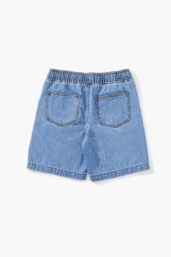 Kids Happy Face Denim Shorts (Girls + Boys)