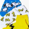 Kids Peanuts Gang Ankle Sock Set - 3 Pack (Girls + Boys)
