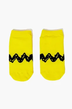 Kids Peanuts Gang Ankle Sock Set - 3 Pack (Girls + Boys)