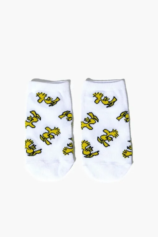 Kids Peanuts Gang Ankle Sock Set - 3 Pack (Girls + Boys)