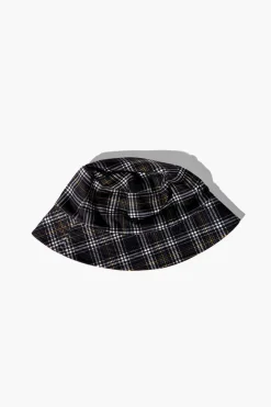 Kids Plaid Bucket Hat (Girls + Boys)