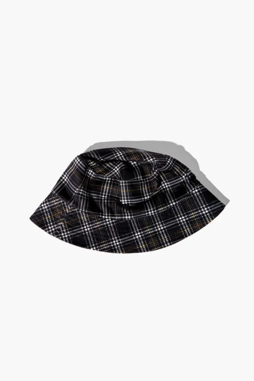 Kids Plaid Bucket Hat (Girls + Boys)