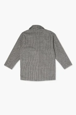 Kids Plaid Notched Blazer (Girls + Boys)