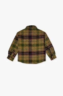 Kids Plaid Shacket (Girls + Boys)