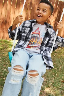 Kids Plaid Shirt (Girls + Boys)
