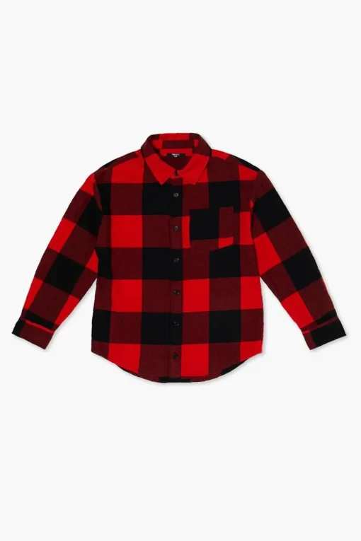 Kids Plaid Shirt (Girls + Boys)