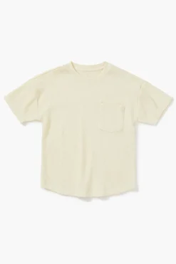 Kids Pocket Curved-Hem Tee (Girls + Boys)