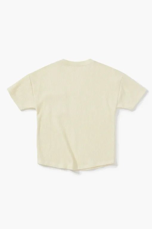 Kids Pocket Curved-Hem Tee (Girls + Boys)