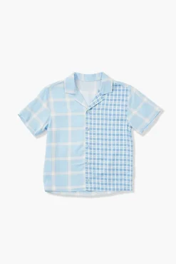 Kids Reworked Plaid Shirt (Girls + Boys)