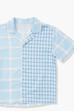 Kids Reworked Plaid Shirt (Girls + Boys)