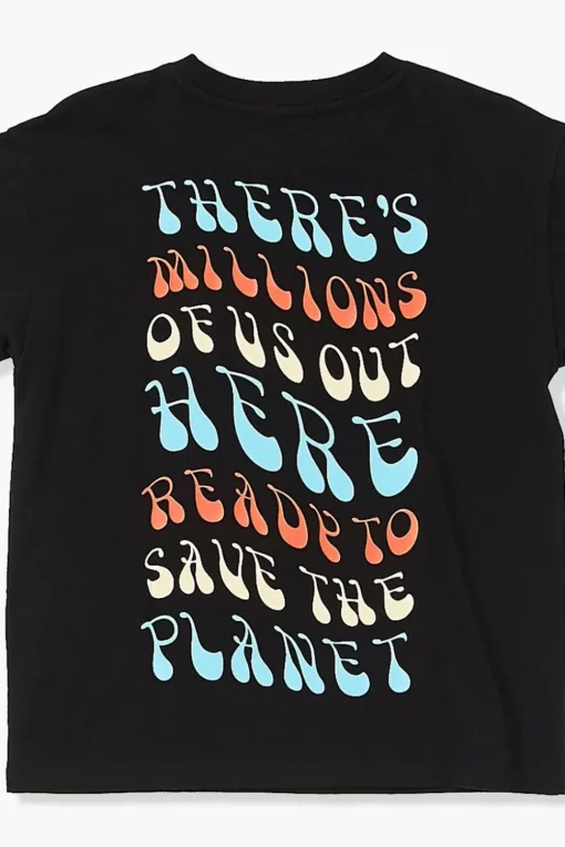Kids Save The Planet Tee (Girls + Boys)