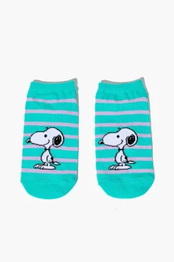 Kids Snoopy Ankle Sock Set - 3 Pack (Girls + Boys)