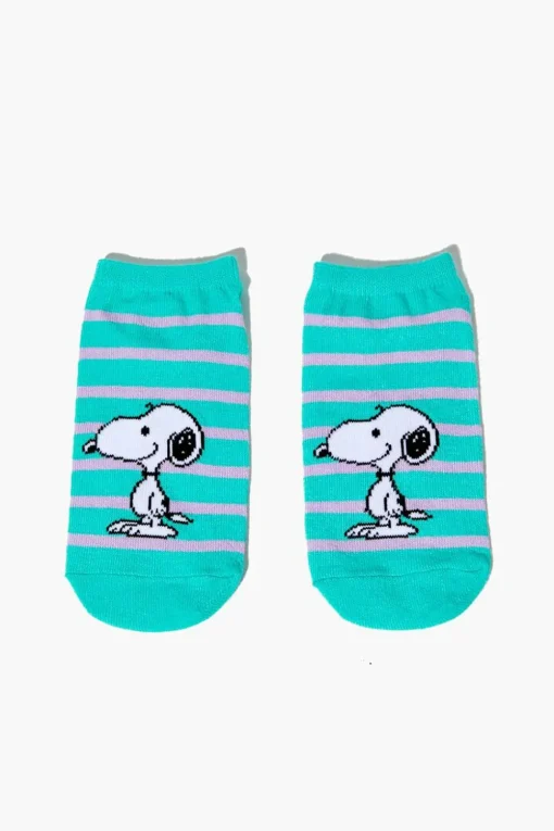 Kids Snoopy Ankle Sock Set - 3 Pack (Girls + Boys)