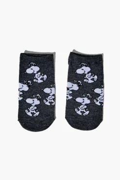 Kids Snoopy Ankle Sock Set - 3 Pack (Girls + Boys)