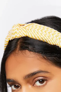 Knotted Chevron Headband
