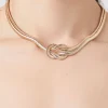 Knotted Snake Chain Necklace