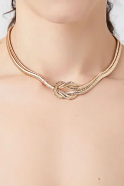 Knotted Snake Chain Necklace